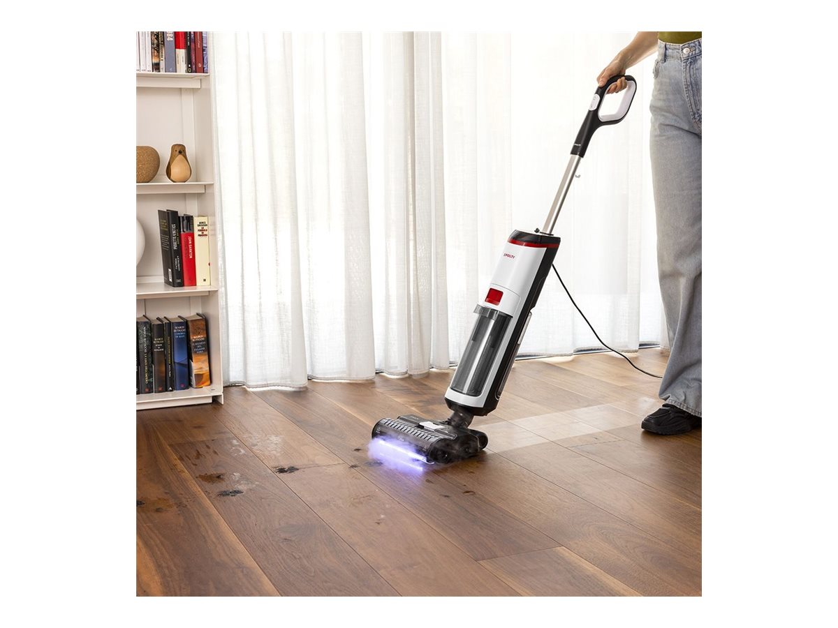 Polti Corded Steam Cleaner | RollySteam WD10 | Power 750 W | Water tank capacity 0.6 L | White/Black