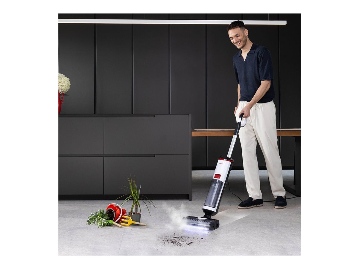 Polti Corded Steam Cleaner | RollySteam WD10 | Power 750 W | Water tank capacity 0.6 L | White/Black