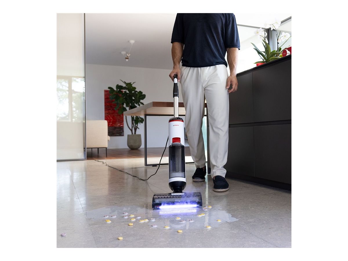 Polti Corded Steam Cleaner | RollySteam WD10 | Power 750 W | Water tank capacity 0.6 L | White/Black