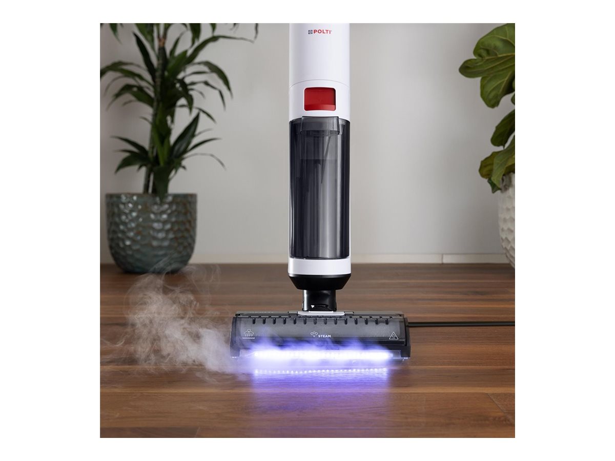 Polti Corded Steam Cleaner | RollySteam WD10 | Power 750 W | Water tank capacity 0.6 L | White/Black