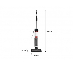 Polti Corded Steam Cleaner | RollySteam WD10 | Power 750 W | Water tank capacity 0.6 L | White/Black