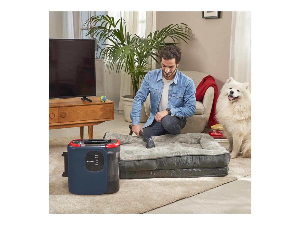 Polti Steam cleaner | StainOver Pet SC40 | Power 2000 W | Water tank capacity 1.6 L | Blue/Black