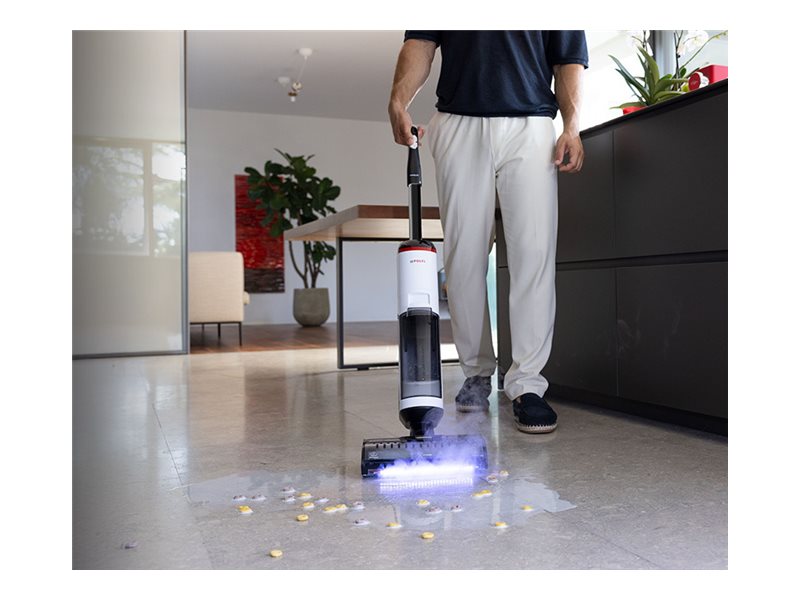Polti Cordless Steam Cleaner | RollySteam WD30C | Power 450 W | Water tank capacity 0.6 L | White/Black