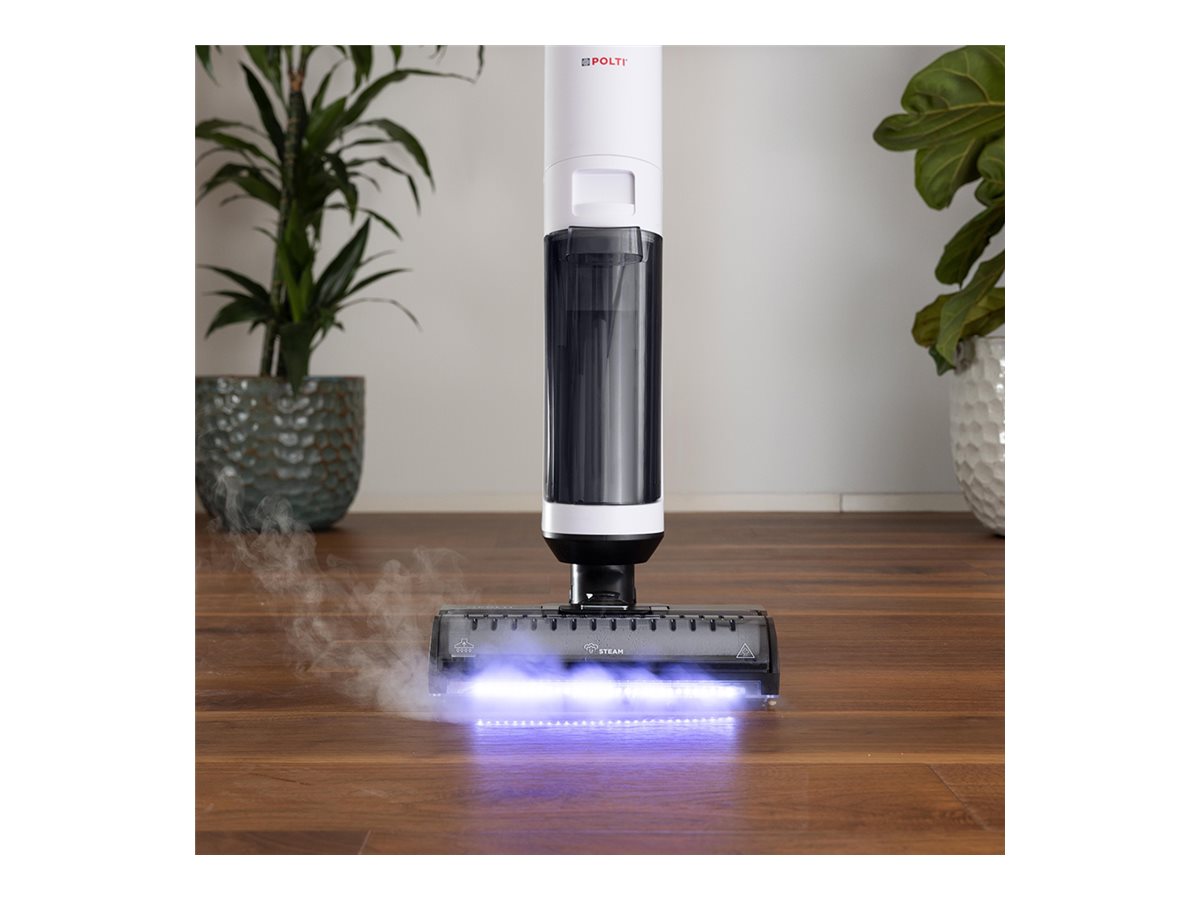 Polti Cordless Steam Cleaner | RollySteam WD30C | Power 450 W | Water tank capacity 0.6 L | White/Black