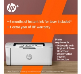 HP LaserJet M110we Spausdintuvas lazerinis B/W A4 20 ppm USB Wi-Fi Ethernet LAN Bluetooth (SPEC)