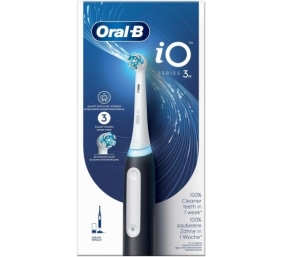 Oral-B iO Series 3N Elektrinis dantų šepetėlis, Matte Black