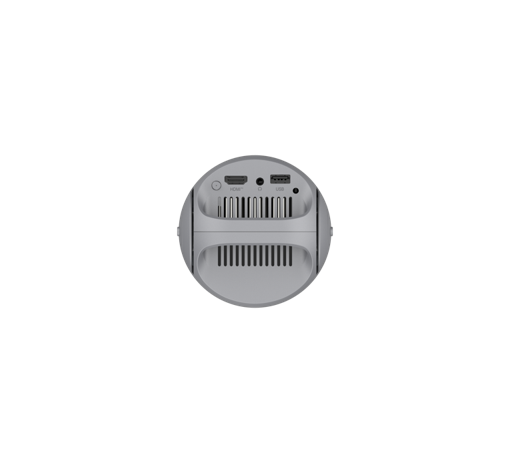 Philips NeoPix 156 Projector, 1280x720, 0.88:1, 1000:1, Gray