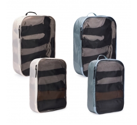 Thule | Packing Cube, 2x Large, 2x Medium | Packing Cube | Pond Gray/White