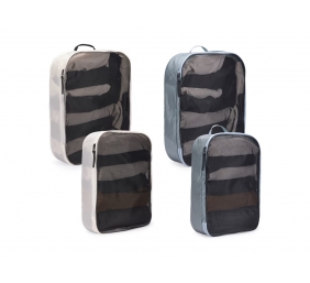 Thule | Packing Cube, 2x Large, 2x Medium | Packing Cube | Pond Gray/White