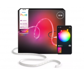 Philips Hue Flux Lightstrip for outdoor use, 10 m | 30 W | Bluetooth, Zigbee