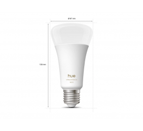 Philips Hue WA 1600 A67 1P EU | E27 | 11.8 W | White and colour light | Bluetooth and Zigbee