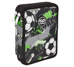 Forminis dviejų skyrių penalas su priedais CoolPack Jumper XL Let's Gol