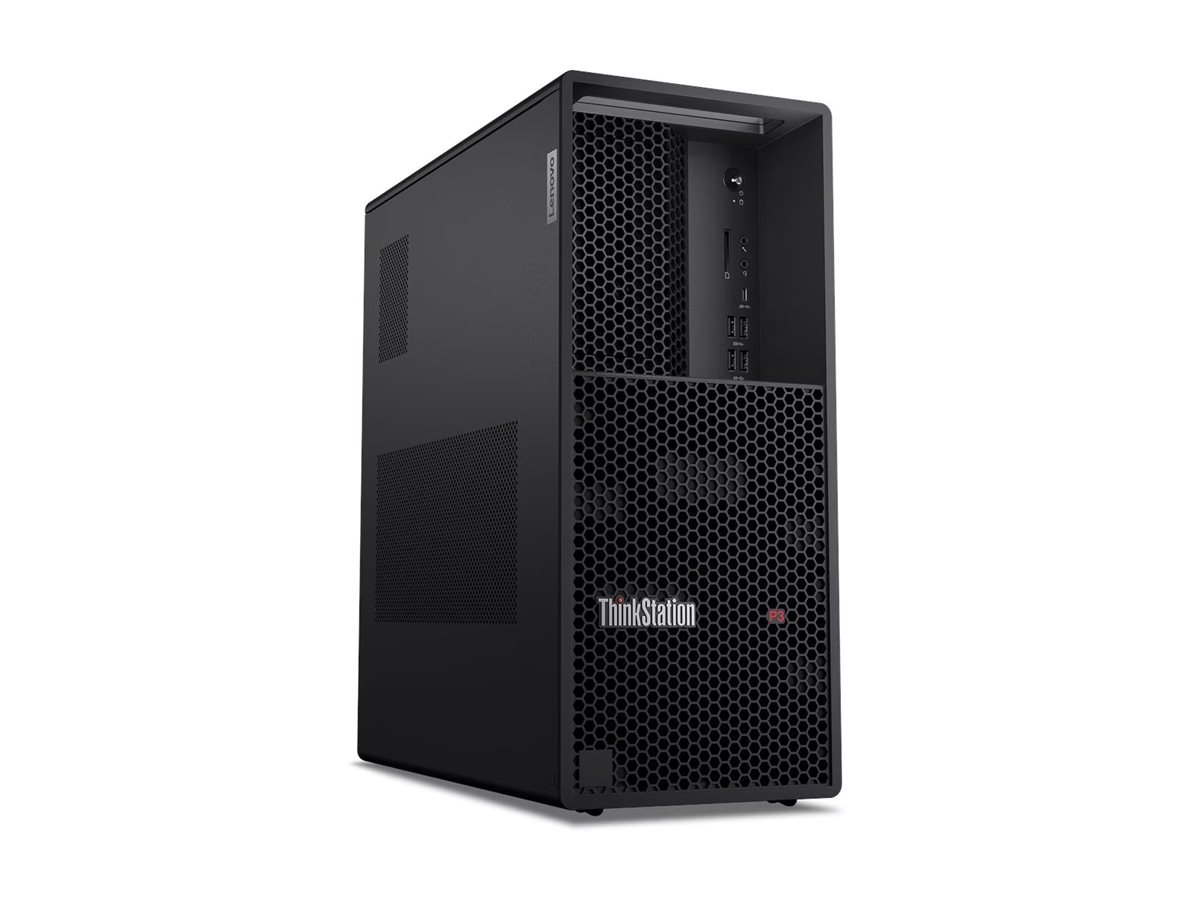 Lenovo ThinkStation | P3 G2 | Desktop | Tower | Intel Core Ultra 7 | 265K | Internal memory 32 (2x16GB) GB | UDIMM DDR5 | Solid-state drive capacity 1000 GB | Intel Graphics | No Optical drive | Keyboard language English | Windows 11 Pro | Warranty 36 mon