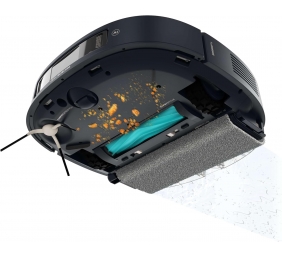 Cecotec Robotic Vacuum Cleaner | Conga Z100 | Operating time (max) 320 min | Wet&Dry | 5200 mAh | Dust capacity 3 L | Black | 20000 Pa