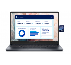 Dell Pro Premium 14 PA14250 | 14 " | FHD+ | Anti-glare | Intel Core Ultra 7 | 266V | 16 GB | LPDDR5x | Solid-state drive capacity 512 GB | Intel Arc Graphics | Windows 11 Pro | Bluetooth version 5.4 | Keyboard language English | Keyboard backlit | Warrant
