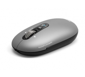 PORT CONNECT Mouse | PURE MAC | Wireless | Bluetooth | Gris clair