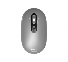 PORT CONNECT Mouse | PURE MAC | Wireless | Bluetooth | Gris clair