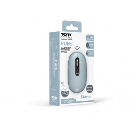 PORT CONNECT Mouse | PURE MAC | Wireless | Bluetooth | Pastel Blue