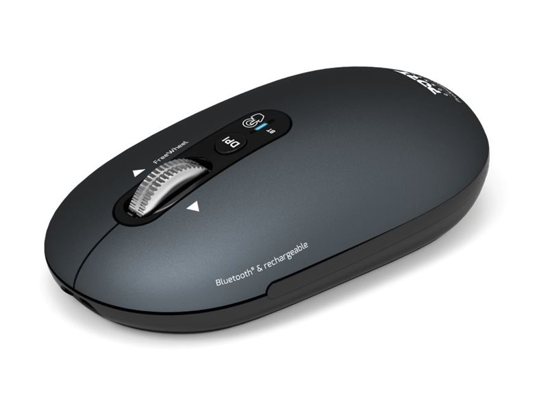 PORT CONNECT Mouse | PURE MAC | Wireless | Bluetooth | Gray