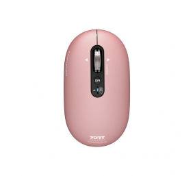 PORT CONNECT Mouse | PURE MAC | Wireless | Bluetooth | Pink