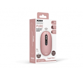 PORT CONNECT Mouse | PURE MAC | Wireless | Bluetooth | Pink