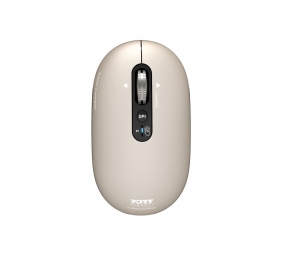 PORT CONNECT Mouse | PURE MAC | Wireless | Bluetooth | Beige Perle