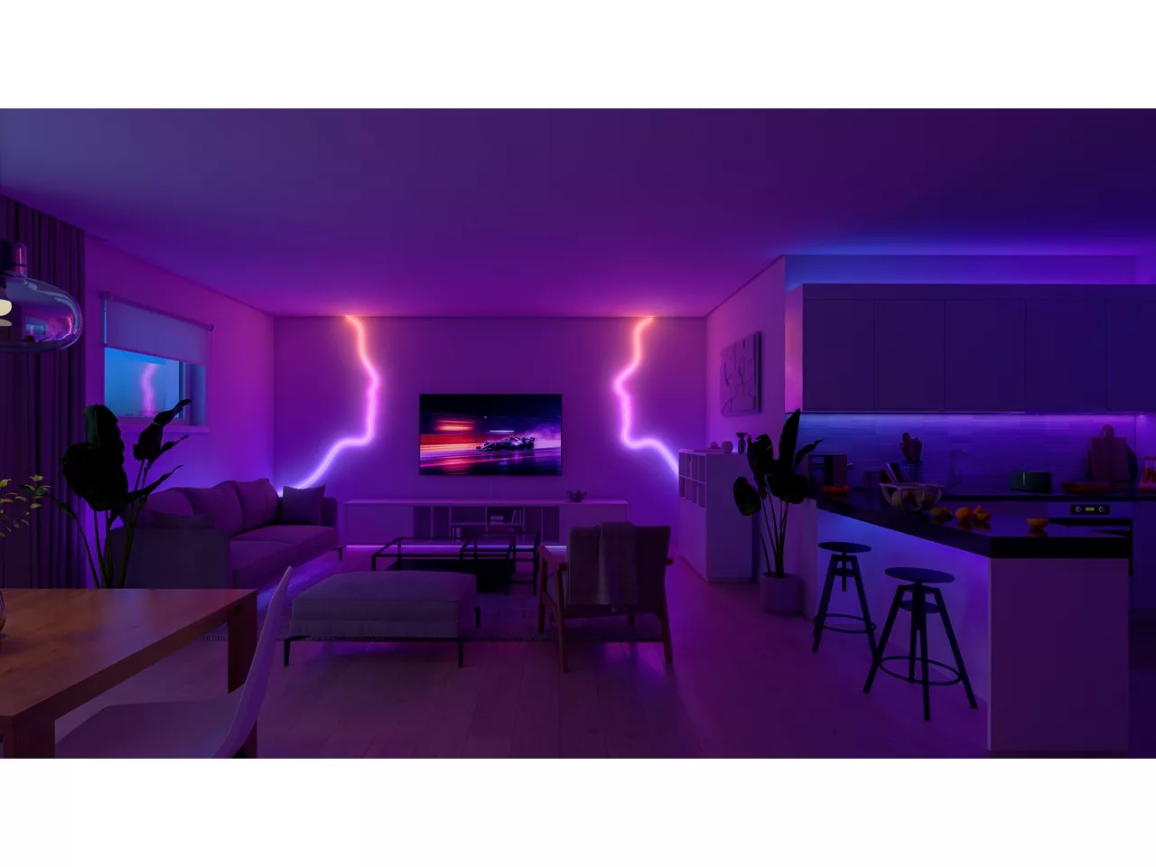 Philips Hue Essential flex strip light, 10 m | Bluetooth and Zigbee