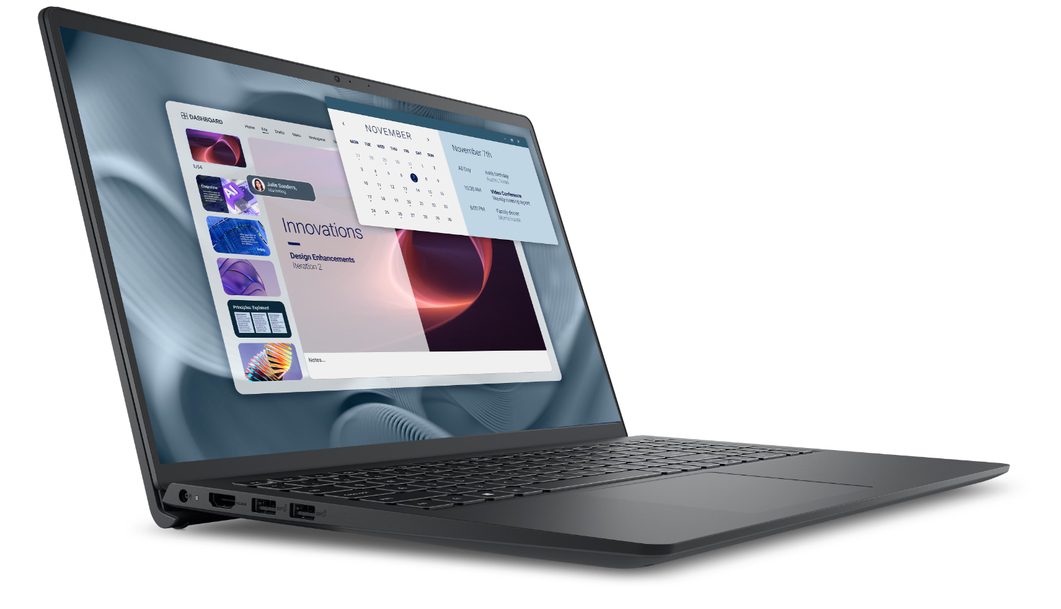 Dell Pro 15 Essential PV15250 | Carbon Black | 15.6 " | WVA | FHD | 1920 x 1080 pixels | Anti-Glare | Intel Core i7 | i7-1355U | 8 GB | DDR5 | Solid-state drive capacity 512 GB | Intel UHD Graphics | Windows 11 Home | 802.11ax | Keyboard language English 
