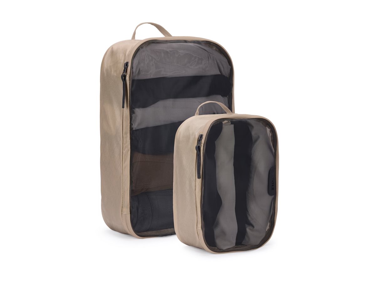 Thule | Packing Cube Set, 1x Medium, 1x Small | Packing Cube | Gentle Beige