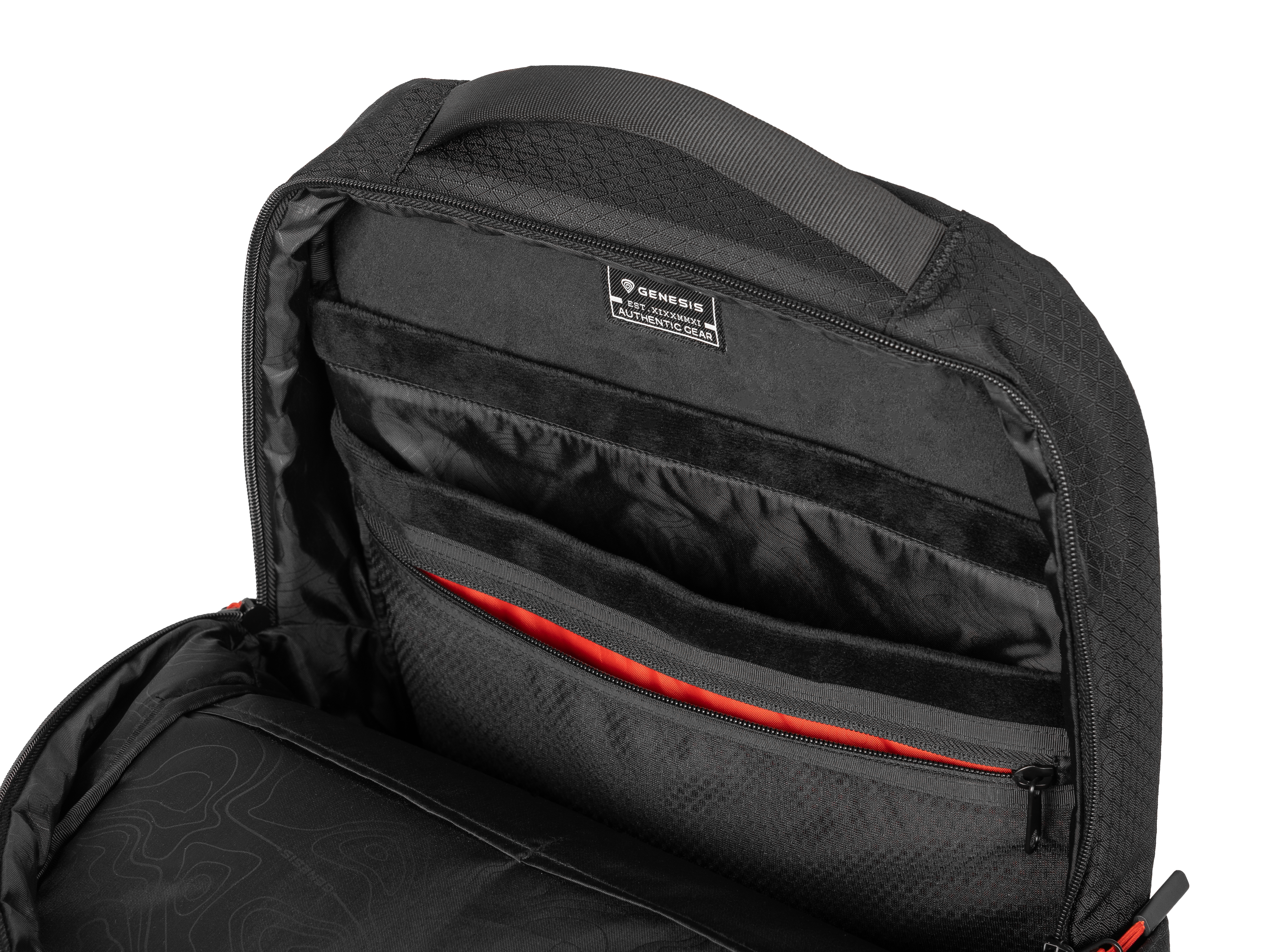Genesis Pallad 480 | Fits up to size 16 " | Backpack | Shoulder strap | Black
