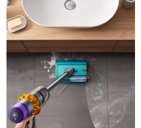 Dyson V15s Detect Submarine Belaidis dulkių siurblys, Nickel/Yellow (SPEC)