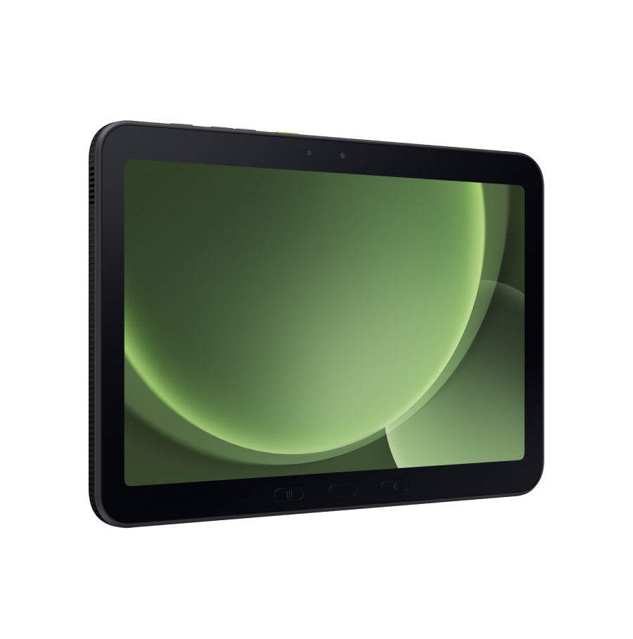 Samsung Galaxy | Tab Active5 Pro (X356) | 10.1 " | Green | TFT | 1920 x 1200 pixels | Qualcomm | Snapdragon 7s Gen 3 | 6 GB | 128 GB | 3G | 4G | 5G | Wi-Fi | Front camera | 8 MP | Rear camera | 12 MP | Bluetooth | 5.4 | Android | 15