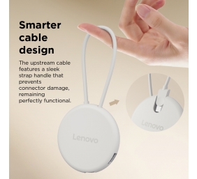 Lenovo Slim USB-C 3.2 Hub | HDMI, USB-C, USB-A | 65 W | Hub