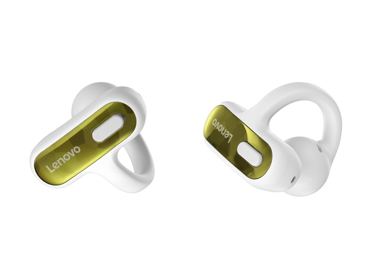 Lenovo Accessories Open-Ear Clip-on Earbuds X500 - WH | Lenovo