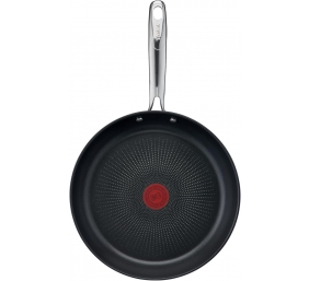 TEFAL | Pan | Duetto+ G7320655 | Frying | Diameter 28 cm | Halogen, induction, ceramic glass, gas, electric | Suitable for induction hob | Black | Fixed handle