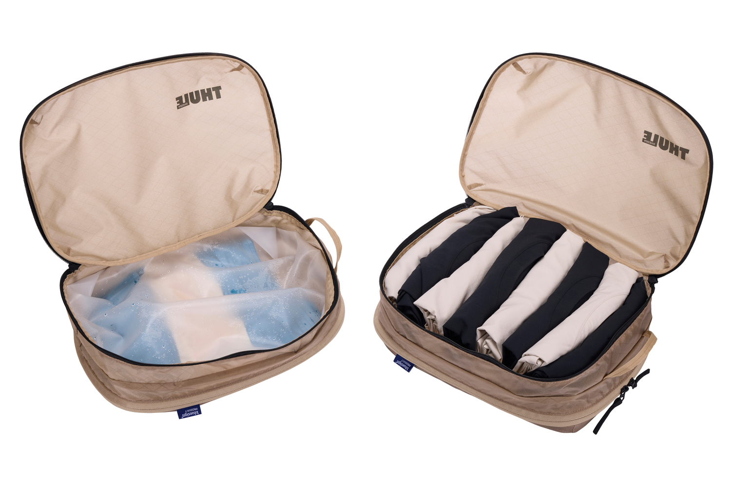 Thule | Clean/Dirty Packing Cube | Packing Cube | Gentle Beige
