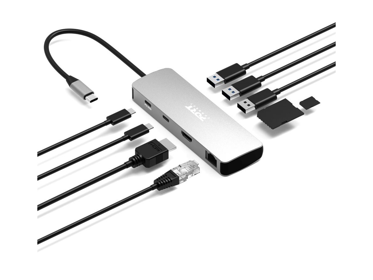 PORT DESIGNS Docking Type C 9 In 1 - 1 X 4K HDMI - Pd 85W - Retail Btoc Only | PORT CONNECT
