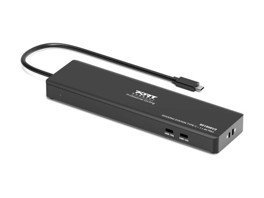 PORT DESIGNS Docking Station Type C - 1 X 4K Pro V2 | PORT CONNECT
