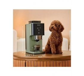 Krups Coffee Maker | SA401LE0 Crush | Pump pressure 15 bar | Automatic | Black/Green | 1370 W