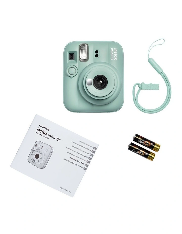 Fujifilm Instant Camera | Instax mini 13 | Green | 0.3m - ∞ | 800