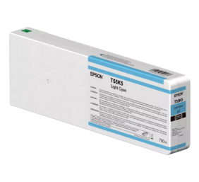 Epson T55K5 (C13T55K500) 700 ml Rašalinė kasetė, Light Cyan