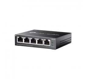 TP-LINK | Omada 5-Port Gigabit Easy Managed Switch with 4-Port PoE+ | ES205GP | Desktop/Wall mountable