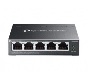 TP-LINK | Omada 5-Port Gigabit Easy Managed Switch with 4-Port PoE+ | ES205GP | Desktop/Wall mountable