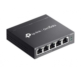 TP-LINK | Omada 5-Port Gigabit Easy Managed Switch with 4-Port PoE+ | ES205GP | Desktop/Wall mountable