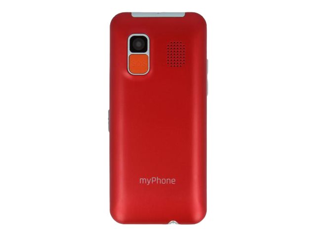myPhone | Halo Easy | Red | 1.77 " | TFT | 24 MB | 32 MB | Single SIM | Bluetooth | Main camera resolution 0.3 MP | 1000 mAh