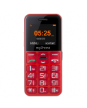 myPhone | Halo Easy | Red | 1.77 " | TFT | 24 MB | 32 MB | Single SIM | Bluetooth | Main camera resolution 0.3 MP | 1000 mAh