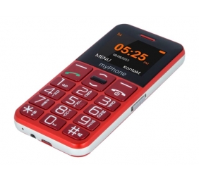 myPhone | Halo Easy | Red | 1.77 " | TFT | 24 MB | 32 MB | Single SIM | Bluetooth | Main camera resolution 0.3 MP | 1000 mAh