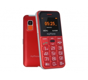 myPhone | Halo Easy | Red | 1.77 " | TFT | 24 MB | 32 MB | Single SIM | Bluetooth | Main camera resolution 0.3 MP | 1000 mAh