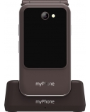 myPhone Harmony LTE Praline Collection | Brown | 2.8+1.44 " | IPS | 48 MB | 128 MB | Single SIM | MicroSD | Bluetooth | 5.1 | Main camera resolution 2 MP | 1300 mAh