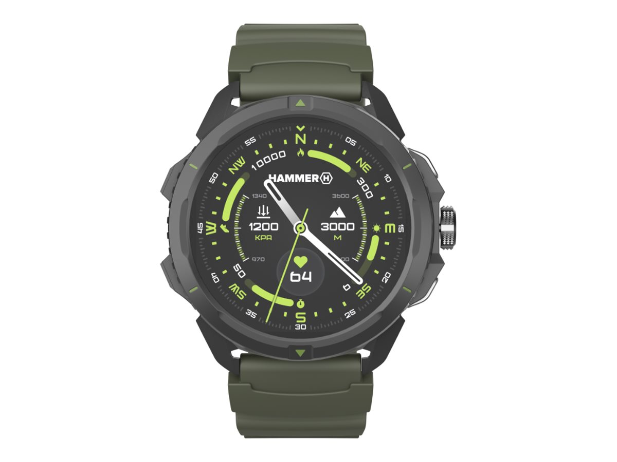 Hammer Watch 2 | Smart watch | AMOLED | 1.5” | Military Edition